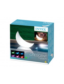 INTEX Mezza luna luminosa con batterie ricaricabili 68693