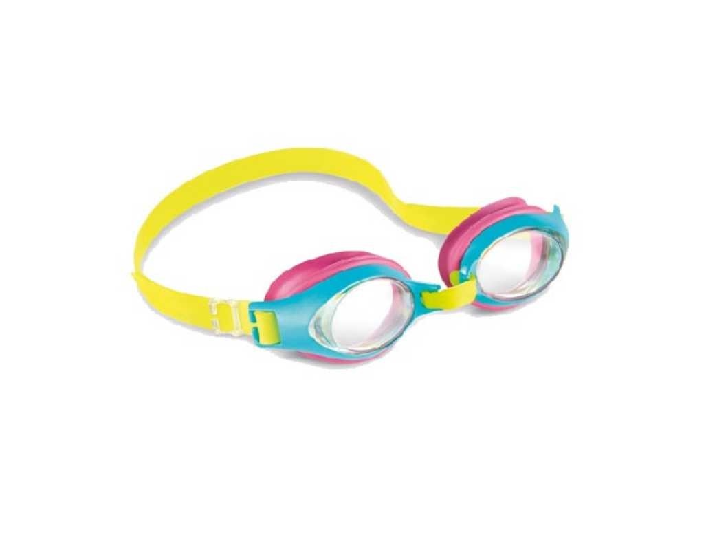 INTEX Occhialini Junior colori: nero, azzurro o viola 55611