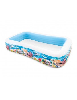 INTEX Piscina Gonfiabile Family Pesci 58485