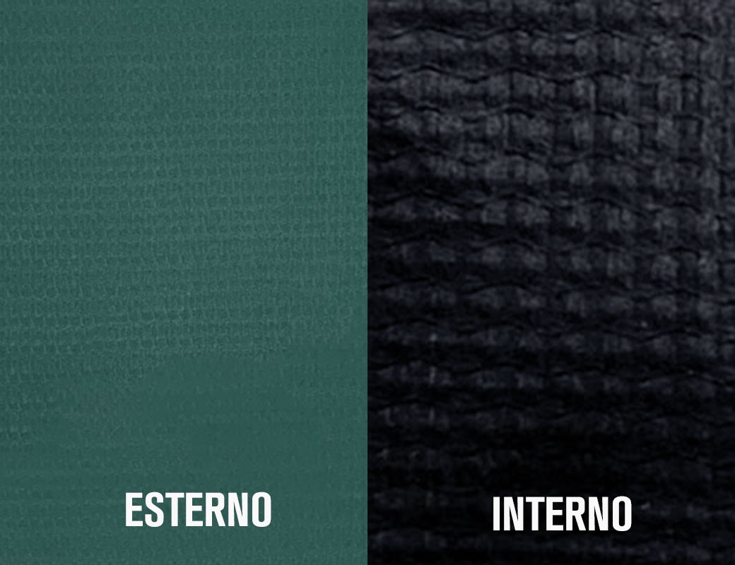 Telo di copertura invernale INTERRATE - 7,00 x 14,00 - di specchio acqua - compreso di tubolari (salsicciotti)