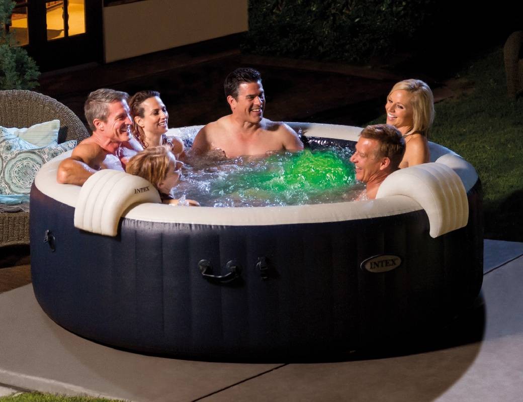 Pure Spa Bubble Massage misura 216 cm X 71 cm 6 posti INTEX 28432