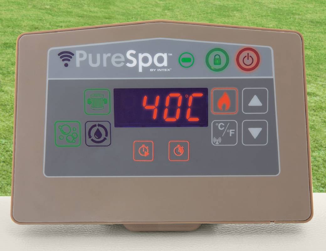 Pure Spa Calacatta Dual Zone misura 211 X 71 cm 4 posti INTEX 28464