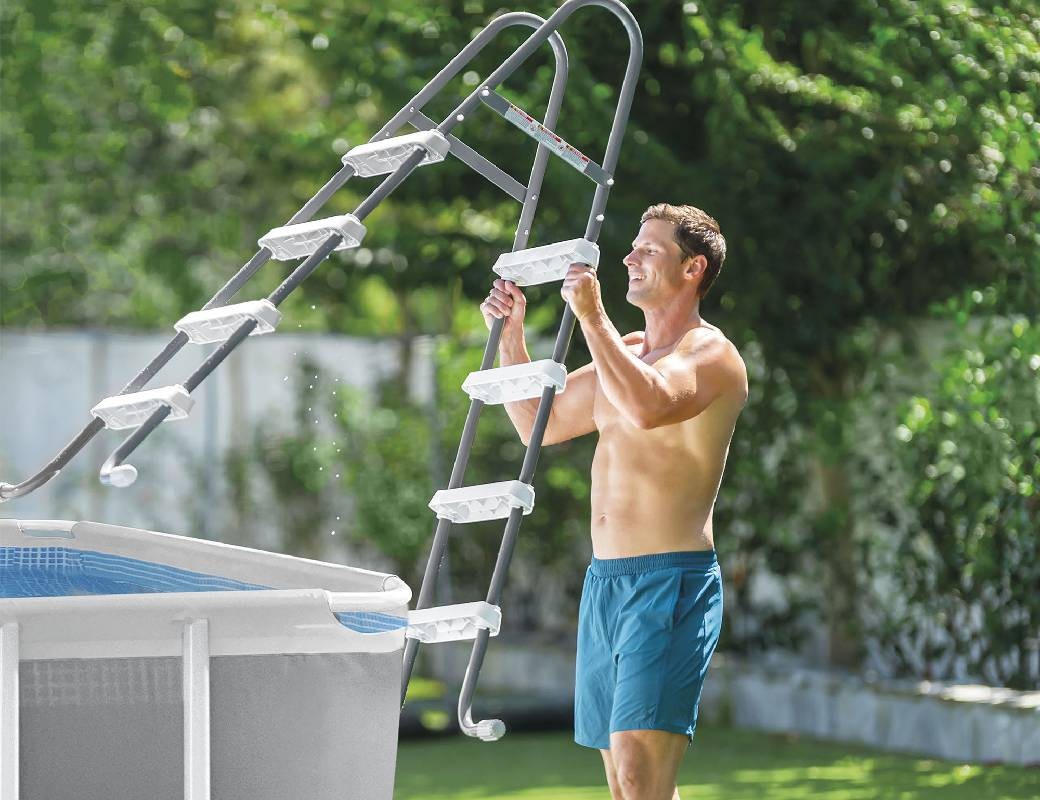 Piscina Rettangolare Prisma Frame 400 x 200 x H.122 cm INTEX 26790