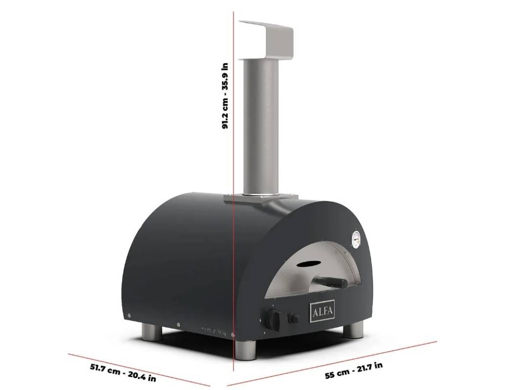 Forno Pizza mod. MODERNO PORTABLE a gas