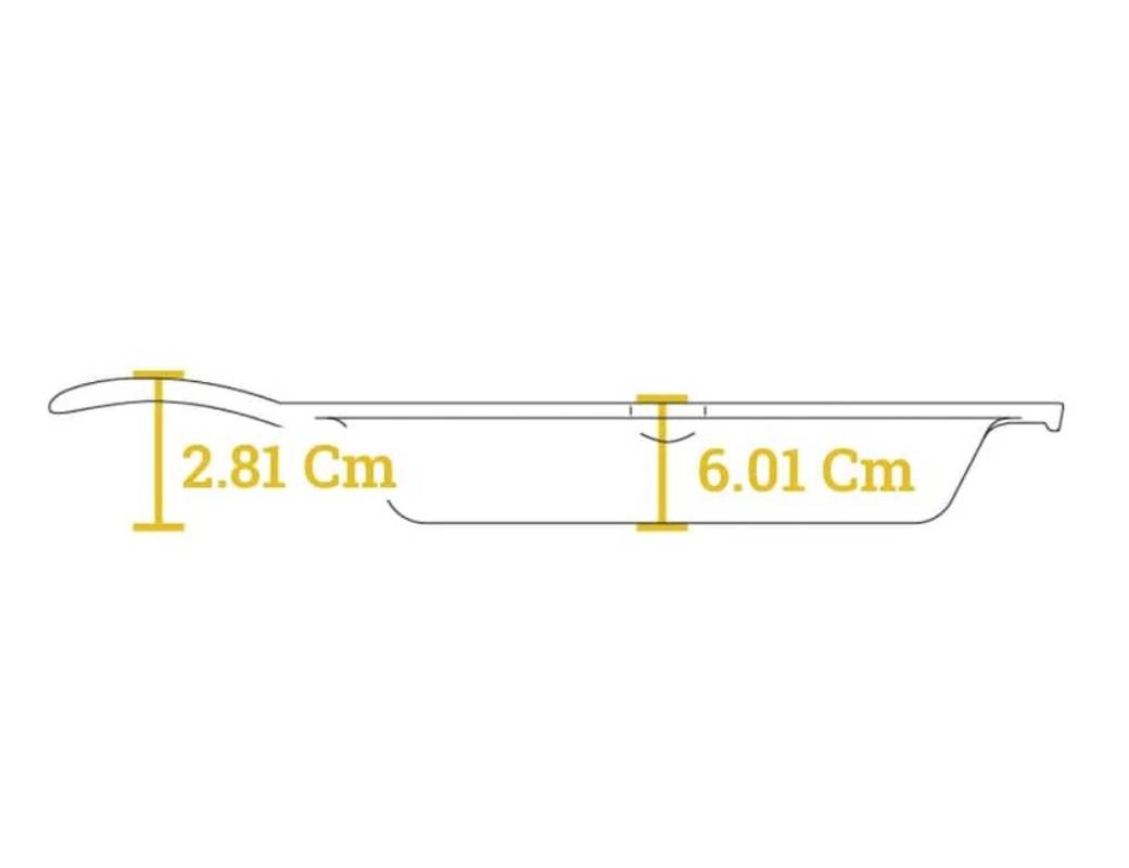 LODGE Padella in ghisa 33,66 cm