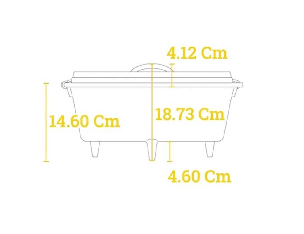 LODGE Vaso da campeggio in ghisa 30,48 cm / 5,68 lt