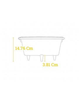 LODGE Barca da campeggio in ghisa profonda 4,7 litri / 25,4 cm