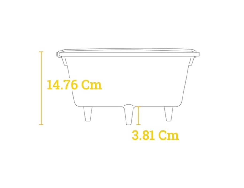LODGE Barca da campeggio in ghisa profonda 4,7 litri / 25,4 cm