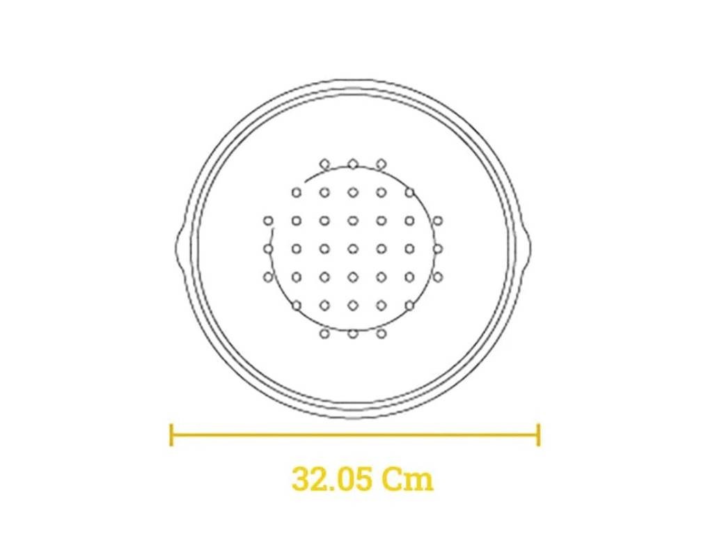 LODGE Casseruola in ghisa 6,62 lt con coperchio in ghisa e manico inox