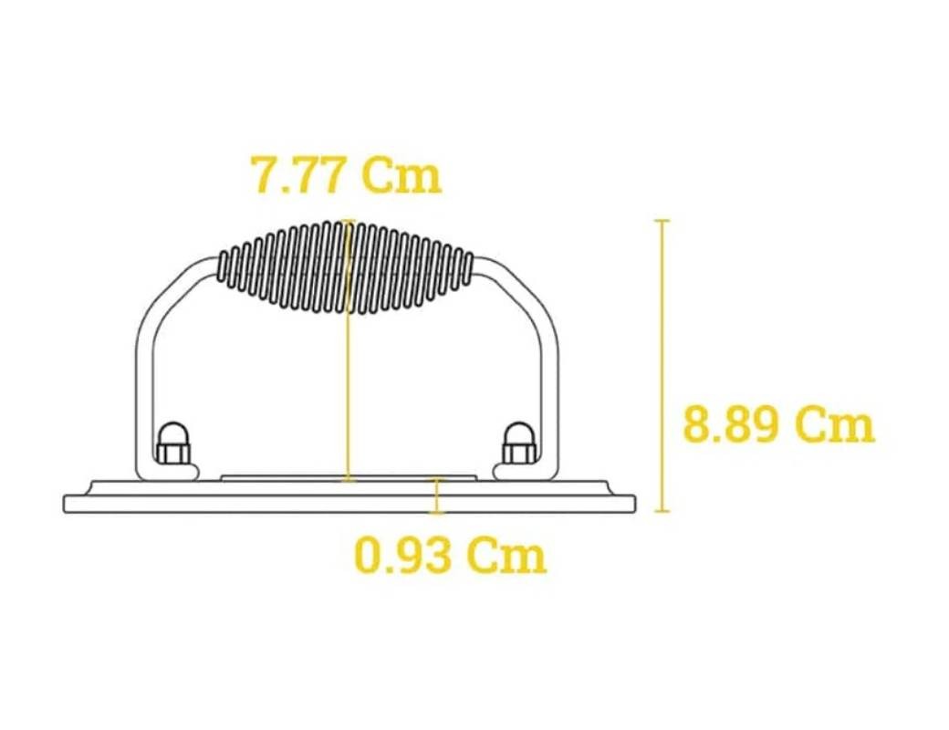 LODGE Pressa in ghisa 17,15 x 11,43 cm