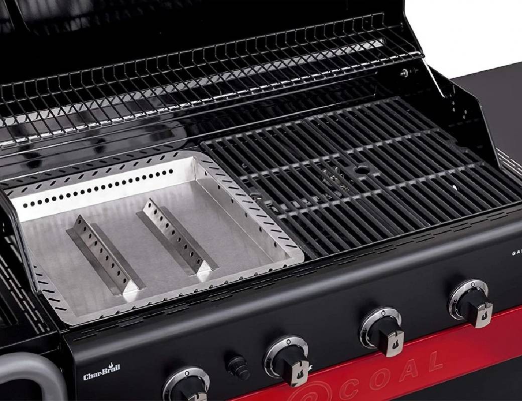 Barbecue CHAR-BROIL mod. Gas2Coal 440 - 4 bruciatori -