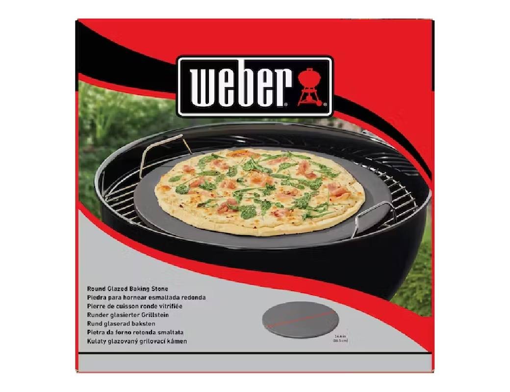 Weber Pietra da forno rotonda smaltata 18412