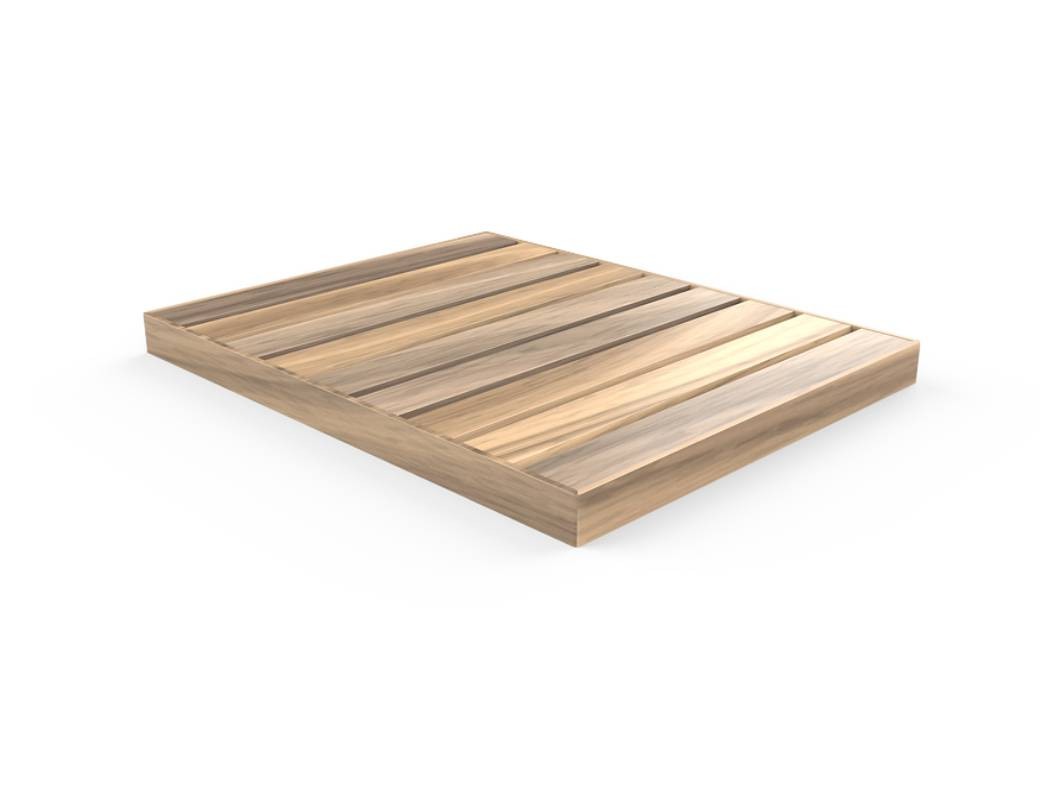Piatto doccia in legno Okumè TOP D 106 Piatto doccia in legno Okumè TOP D 106