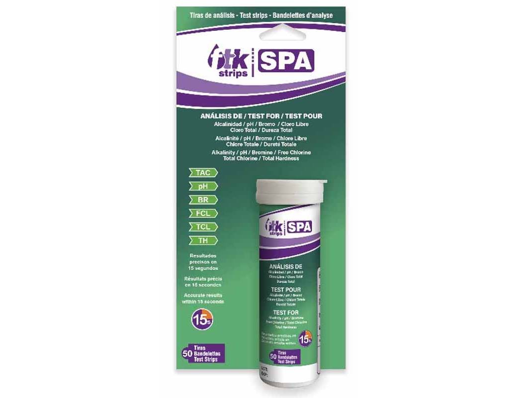 Kit di analisi FTK-SPA per piscina e spa 6 azioni con stick