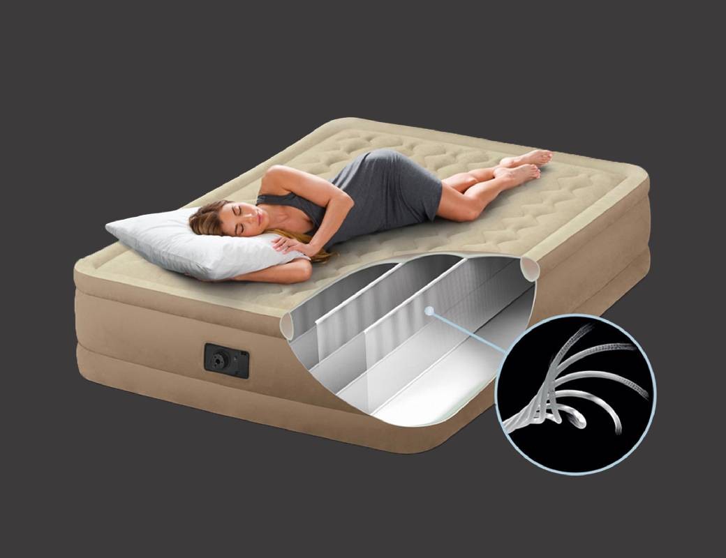 INTEX Materasso Matrimoniale Dura Beam Ultra Plush 64428