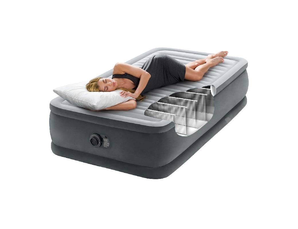 INTEX Materasso Singolo Dura Beam Deluxe 64412