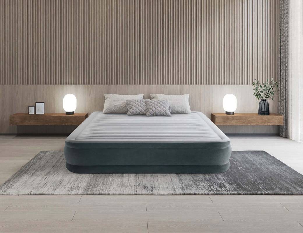 INTEX Materasso Matrimoniale Dura Beam Comfort Plush 67770