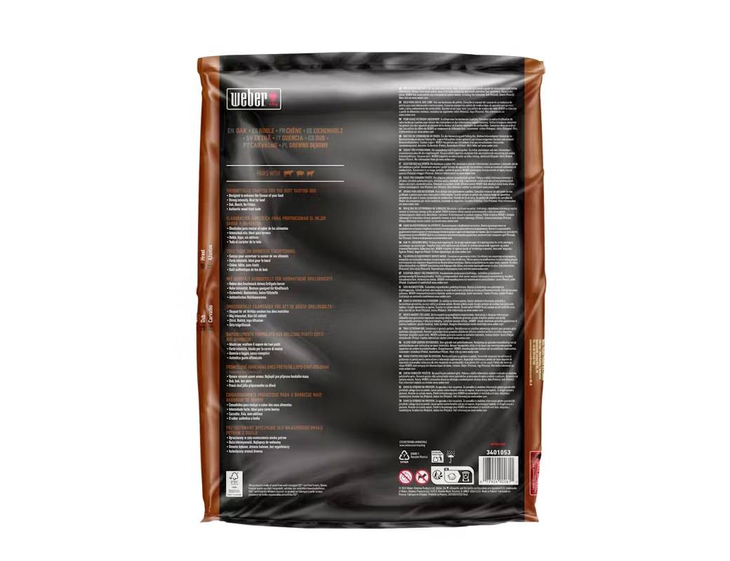 Weber Pellet di 100% legno - Quercia 3401053