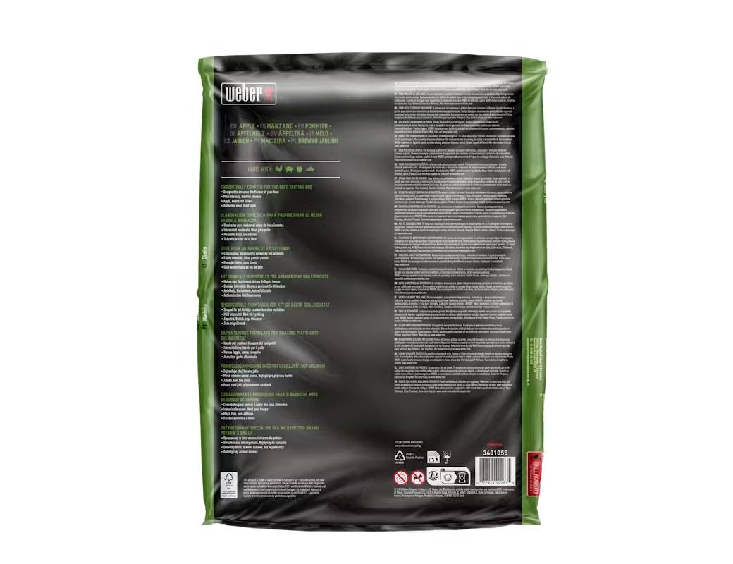 Weber Pellet di 100% legno - Melo 3401055