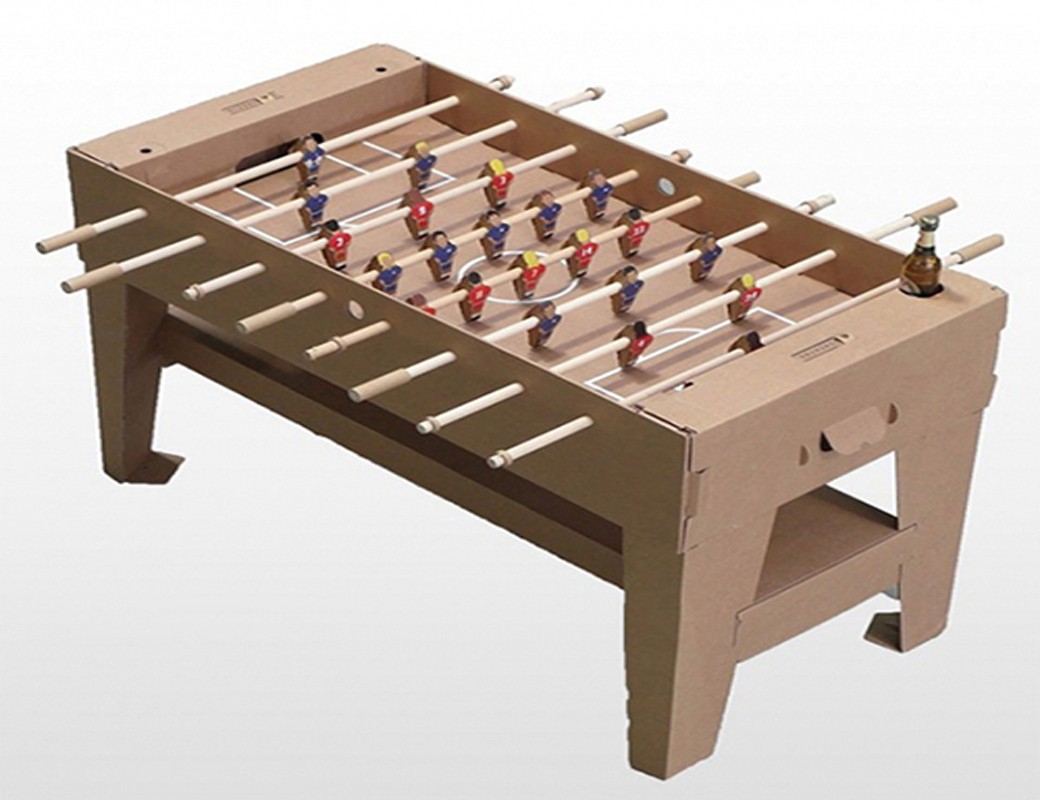 Calciobalilla cartone