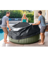 Pure Spa Verde Oliva misura 196 X 71 cm 4 posti INTEX 28426