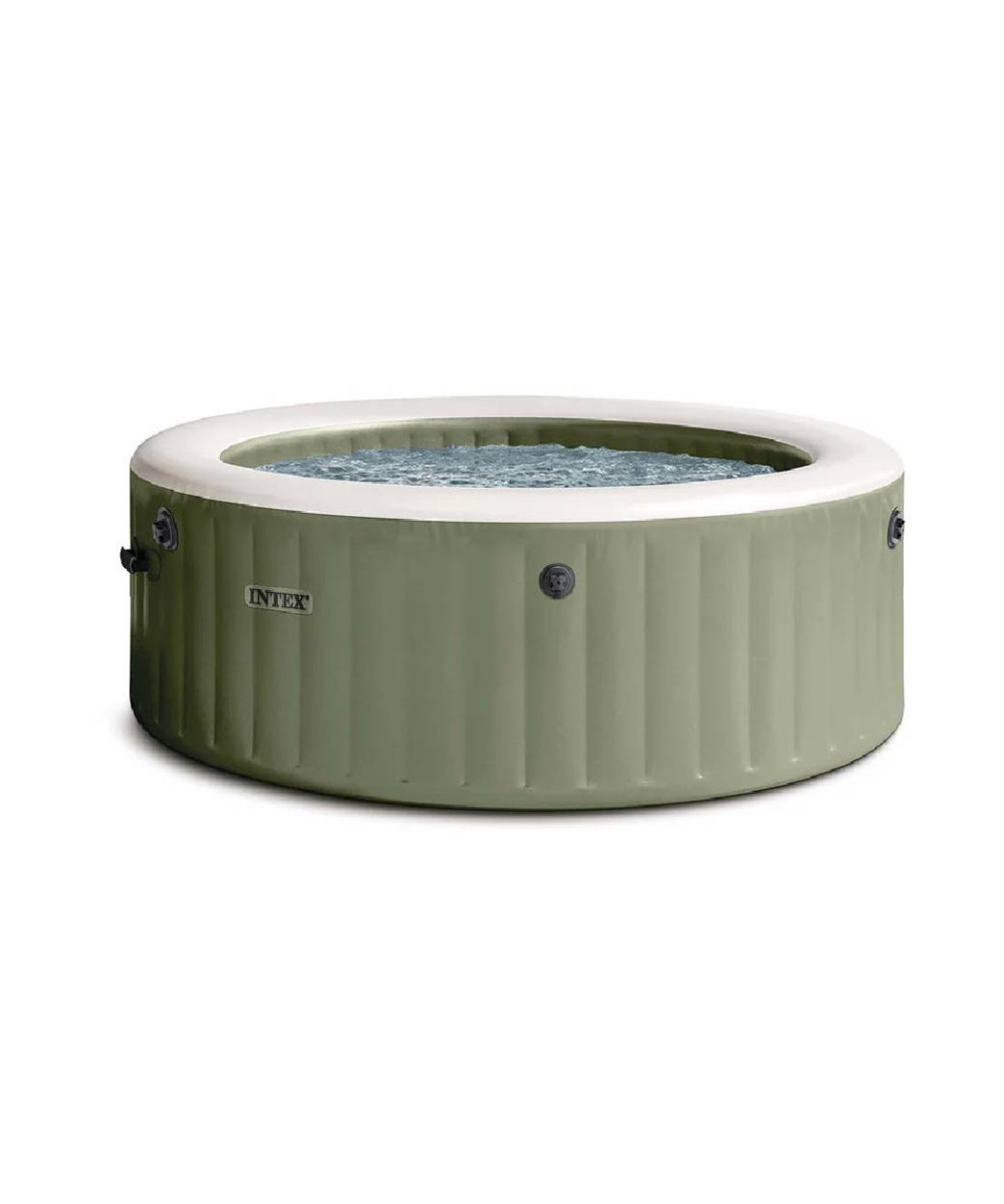 Pure Spa Verde Oliva misura 196 X 71 cm 4 posti INTEX 28426