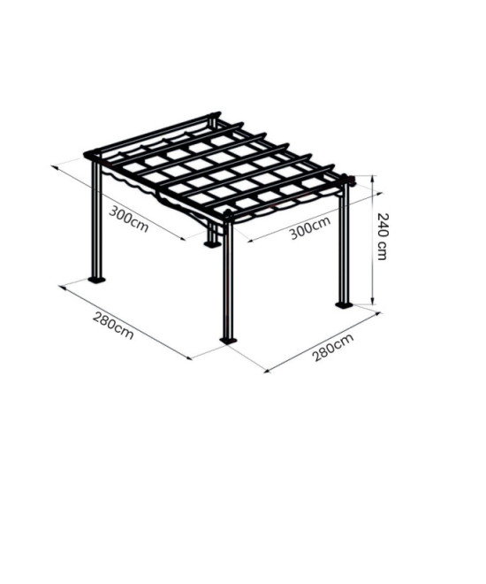 GAZEBO ASTORIA 3 X 3