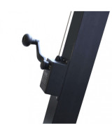 OMBRELLONE VENERE NERO DE LUXE P/L 3 X 3