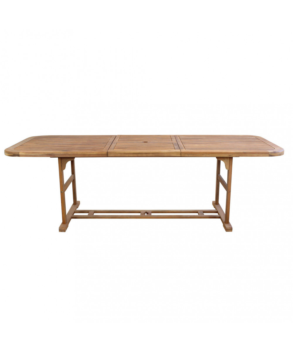 TAVOLO RETTANGOLARE 180/240X100 DOUBLE