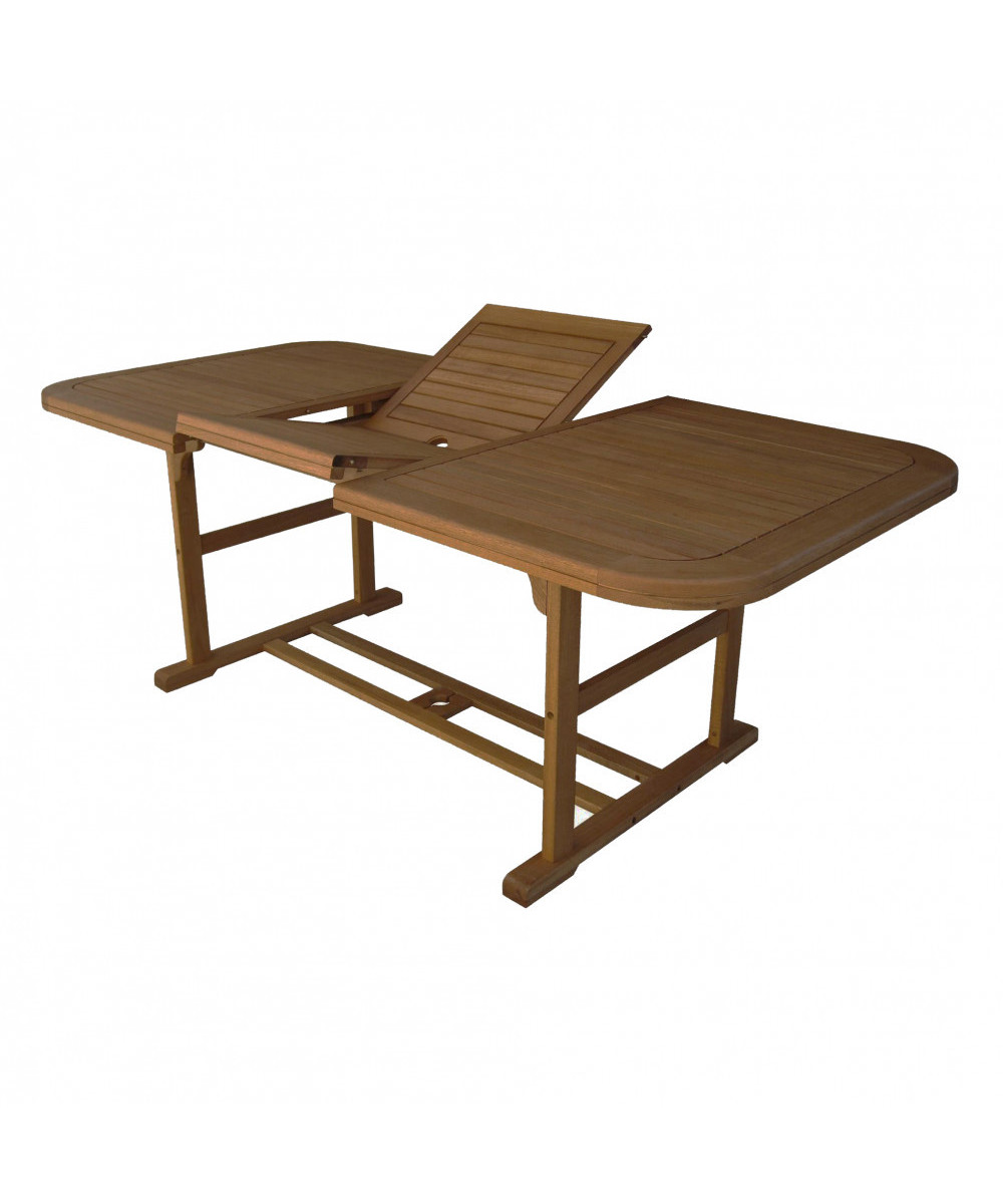 TAVOLO RETTANGOLARE 150/200X90 DOUBLE