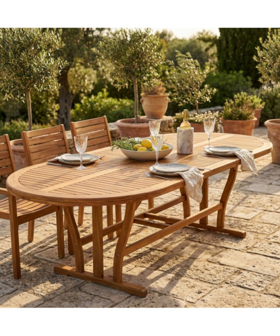TAVOLO LEONARDO 200/300 X 110 DOUBLE