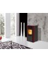Italiana Camini stufa a pellet mod. Prima e Prima2 da7 KW con 4 stelle