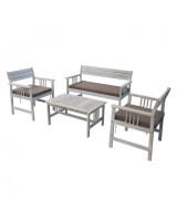 SALOTTO BALI BIANCO C/CUSCINI