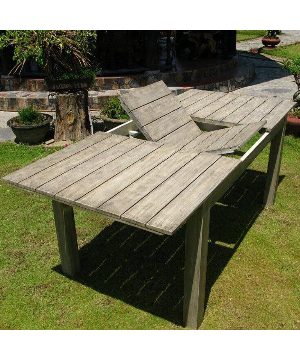 TAVOLO ALLUNGABILE 150/200 X 90 GRIGIO