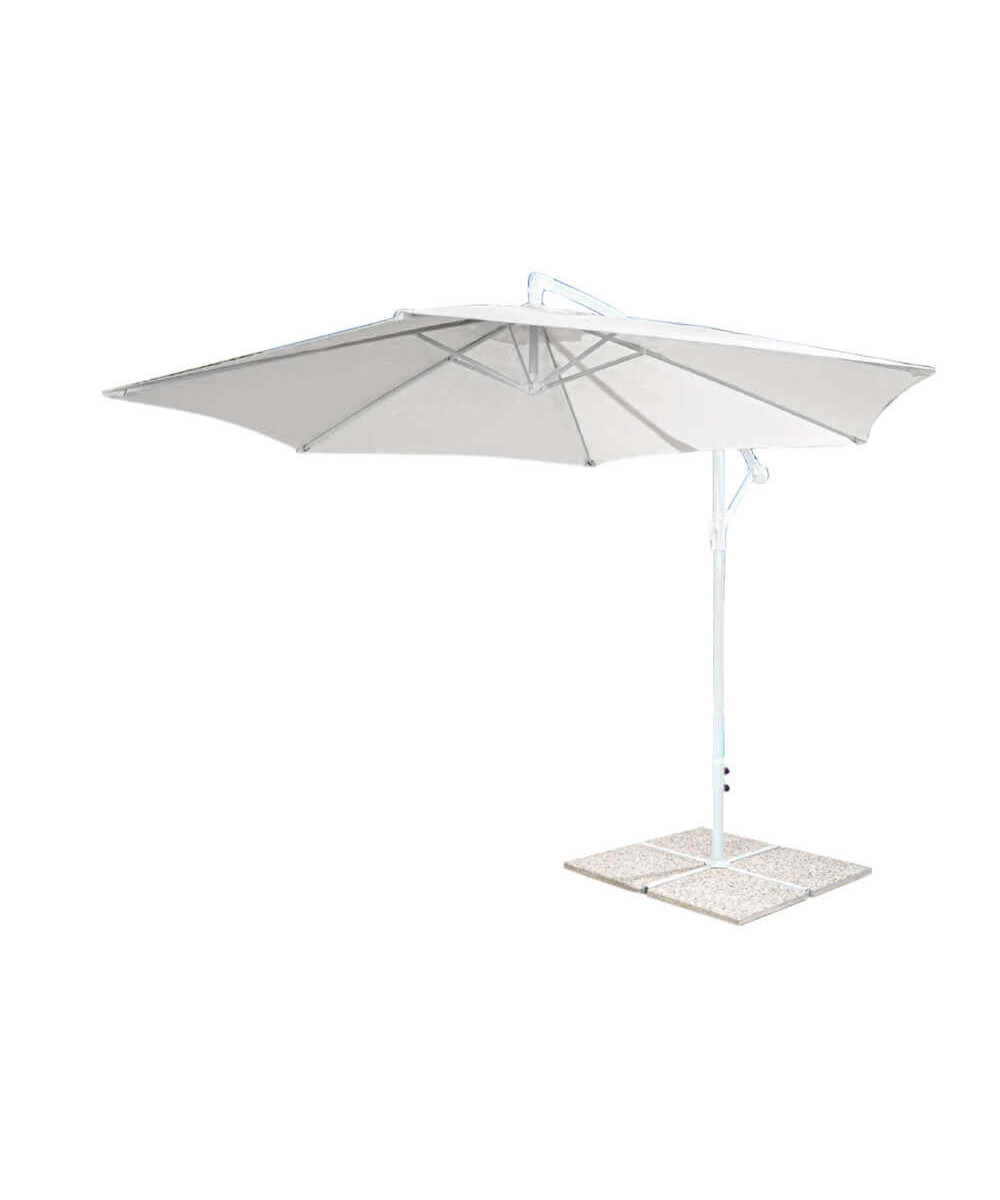 OMBRELLONE ERIS P/L Ø 3 BIANCO