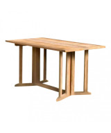 TAVOLO RETTANGOLARE PIEGHEVOLE CONSOLLE 150 X 80