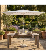 OMBRELLONE POLY ECO 2 X 3 BIANCO
