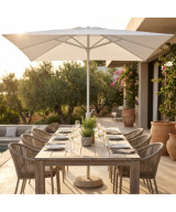 OMBRELLONE POLY ECO 2 X 3 BIANCO