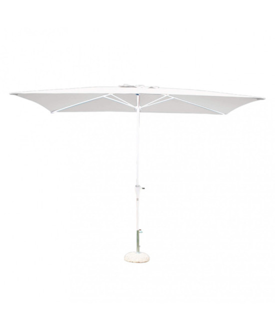 OMBRELLONE POLY ECO 2 X 3 BIANCO