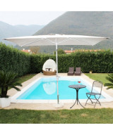 OMBRELLONE POLY ECO 2 X 3 BIANCO