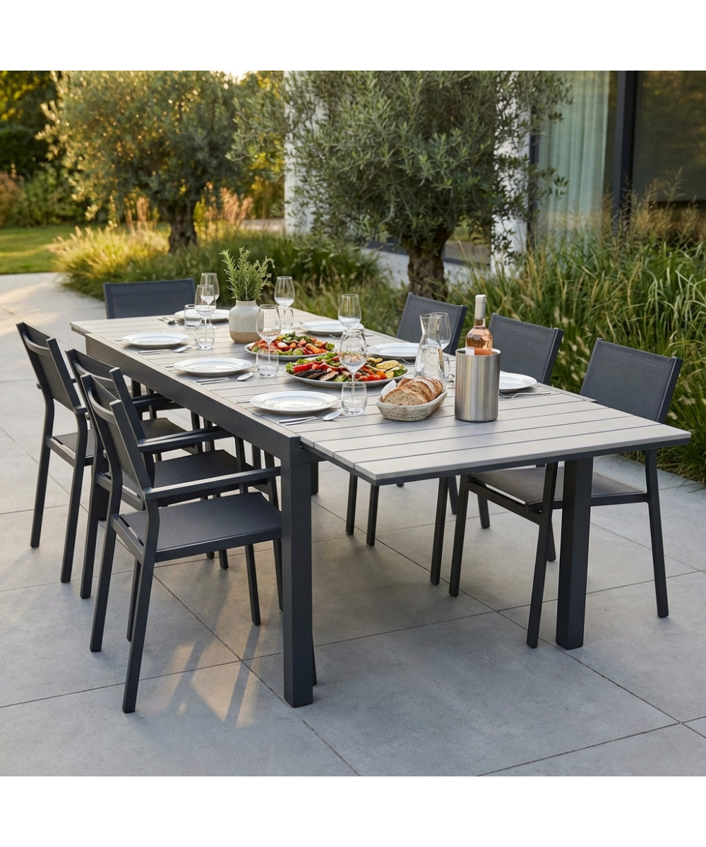 TAVOLO PENTAL 180/240 X 100