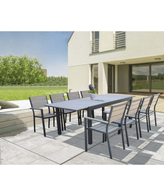 TAVOLO PENTAL 180/240 X 100