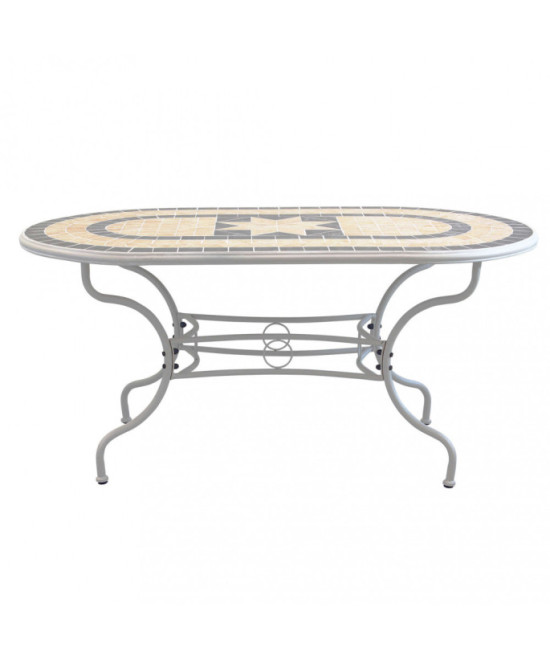 TAVOLO OVALE PERSE 160 X 90