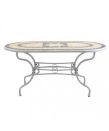 TAVOLO OVALE PERSE 160 X 90