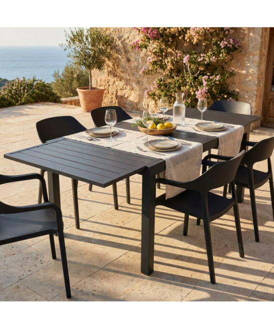 TAVOLO FORMENTERA 160/240 X 90