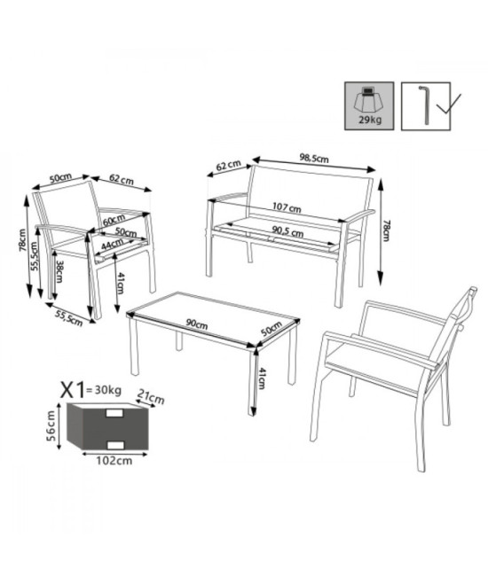 SALOTTO JARBIS 2 P