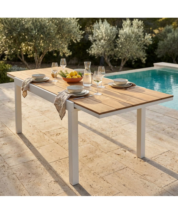 TAVOLO CAYMAN 160/240 X 95