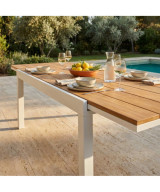 TAVOLO CAYMAN 160/240 X 95