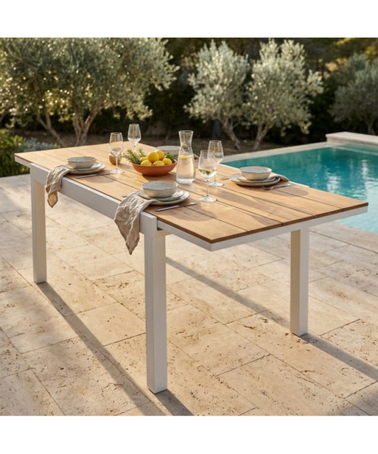 TAVOLO CAYMAN 160/240 X 95