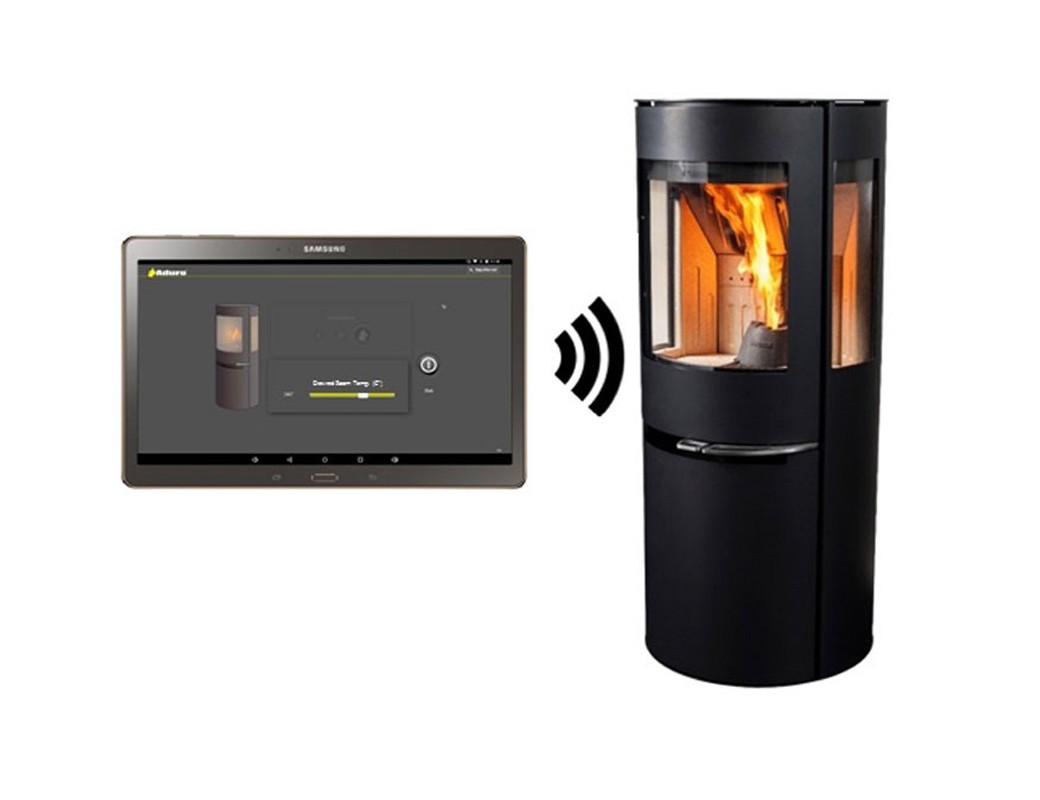 Stufa Legna-pellet Aduro con stelle: ⭐️⭐️⭐️⭐️⭐️ H3 Lux Hybrid mod. 2024/25